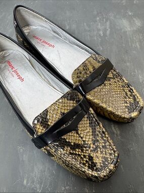 marc joseph New York Python Loafer Shoe 8.5